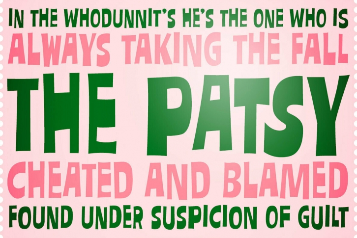 Patsy PB Font Download