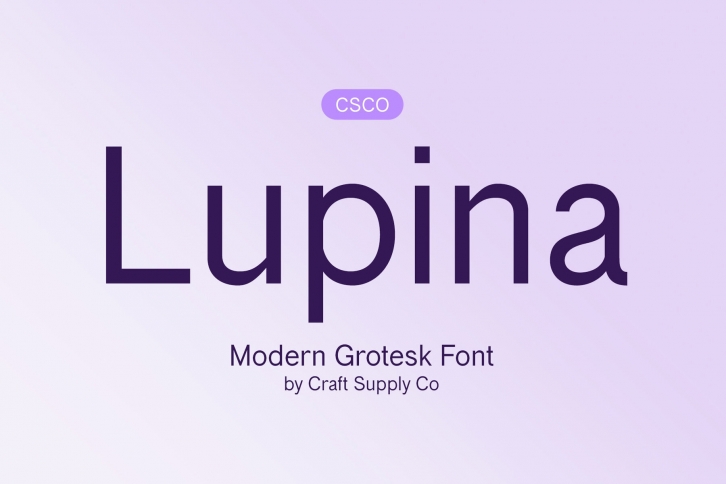 Lupina Font Download