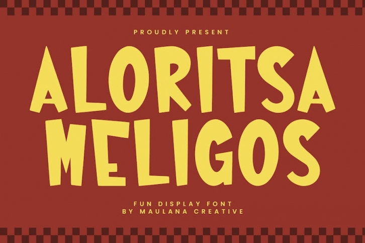 Aloritsa Meligos Fun Display Font Font Download