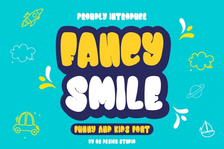 Fancy Smile - Cute Fonts Font Download