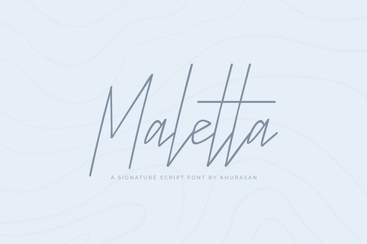 Maletta Script Font Download