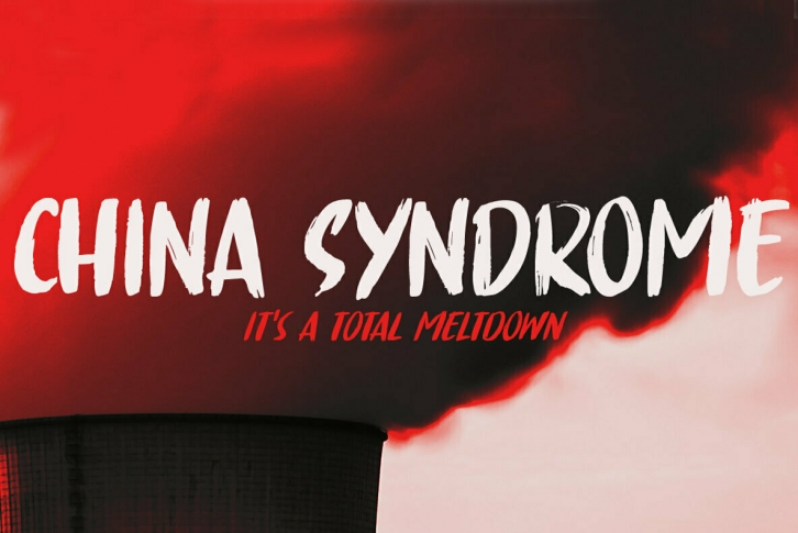 China Syndrome Font Download