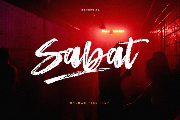 Sabat Brush Font Download