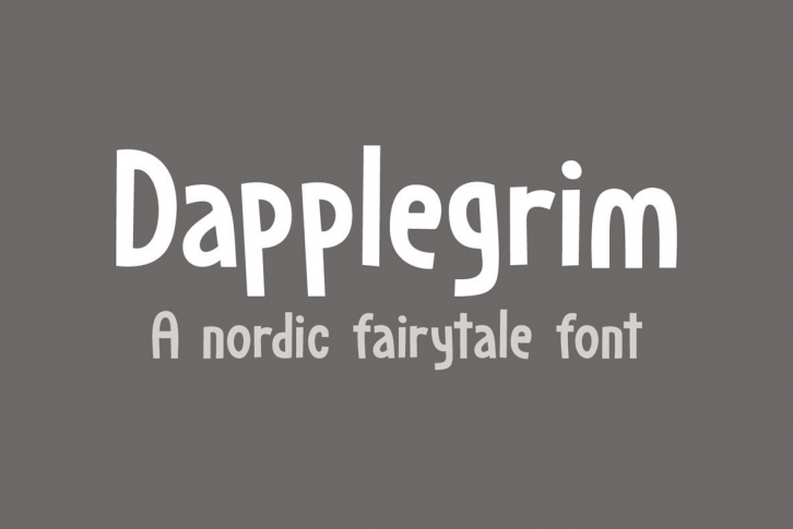 Dapplegrim Font Download