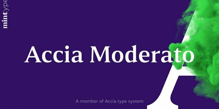 Accia Moderato Font Download