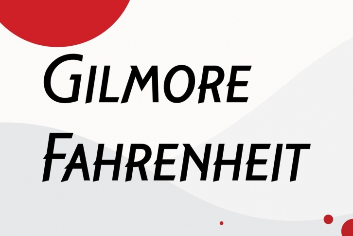 Gilmore Fahrenheit Font Download