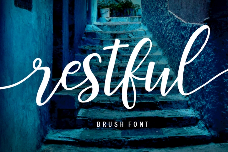 Restful Script Font Download