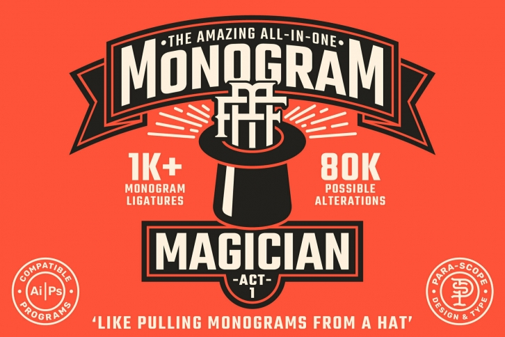 MONOGRAM MAGICIAN - ACT 1 Font Download