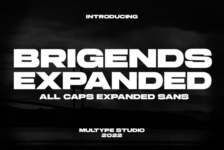 Brigends Expanded Font Download