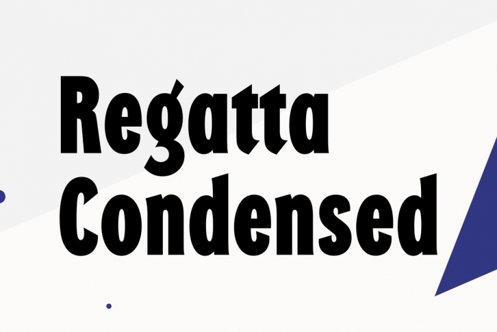 Regatta Condensed Font Download