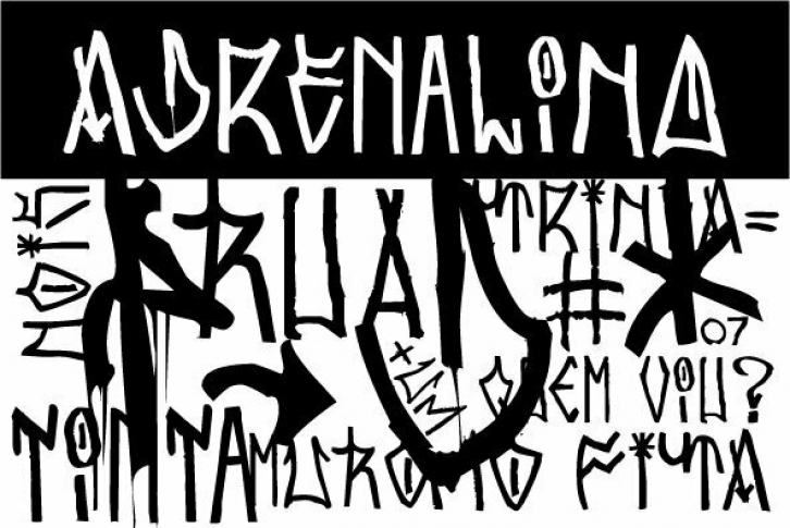 Adrenalina Font Download