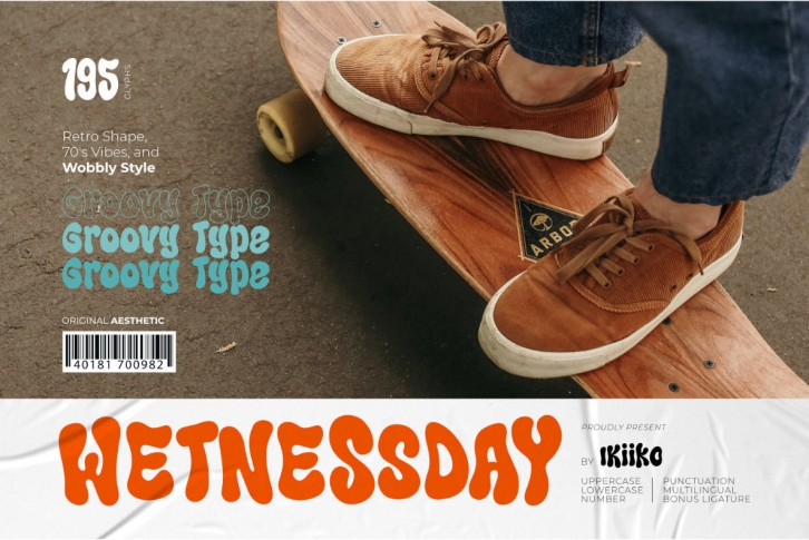 Wetnessday Font Download