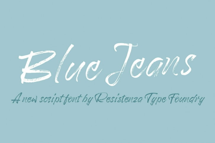 Blue Jeans Font Download