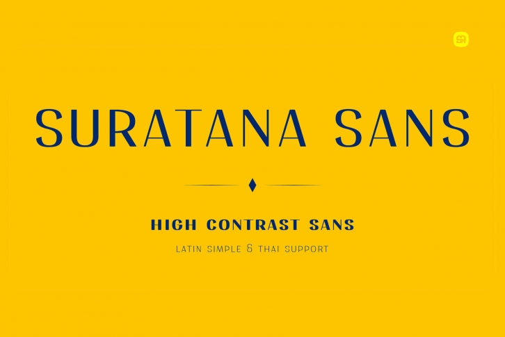 SURATANA SANS Font Download