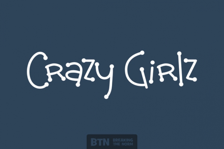 Crazy Girlz Font Download