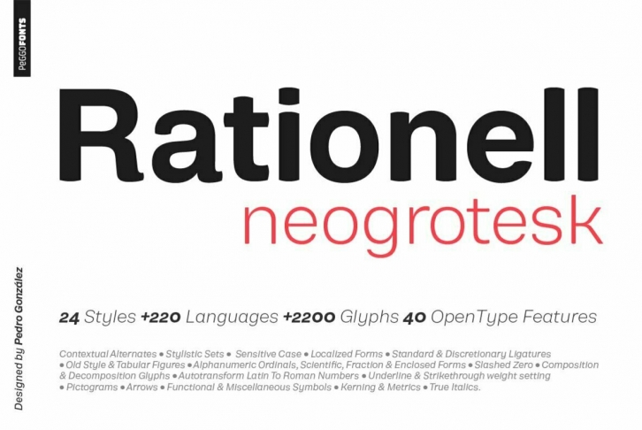 Rationell Font Download