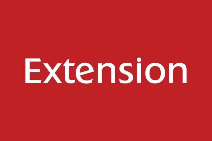 Extension Font Download