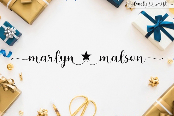 Marlyn Malson Font Download