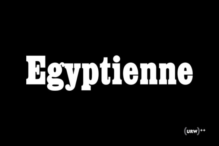 Egyptienne Font Download