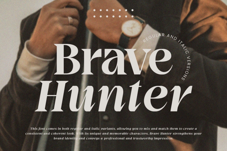 Brave Hunter Font Download