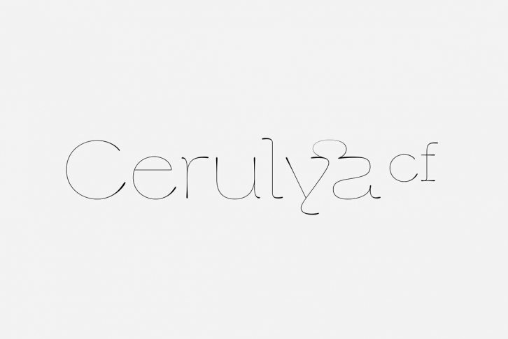 Cerulya CF Font Download