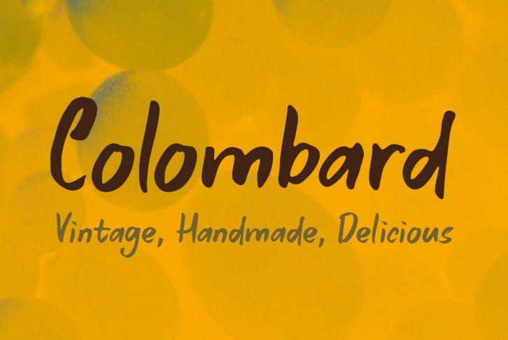 Colombard Font Download