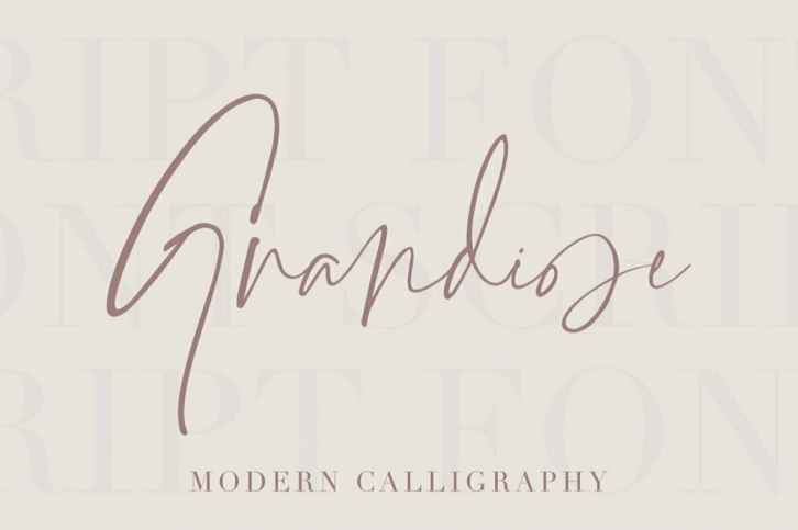 Grandiose Font Download