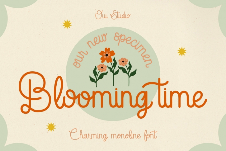 Blooming Time Font Download