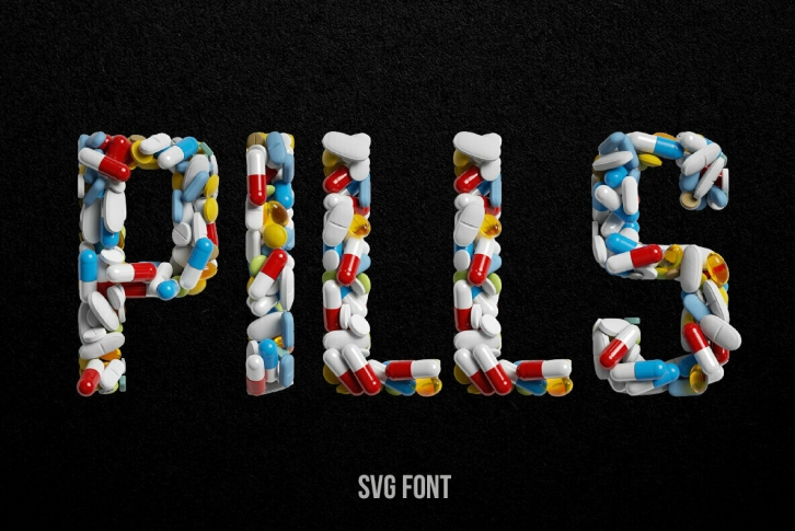 Pills SVG Font Download