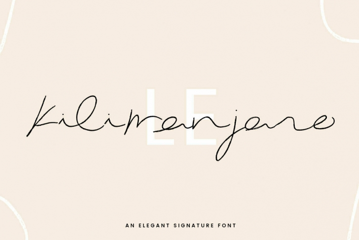 Le Kilimanjaro Font Download