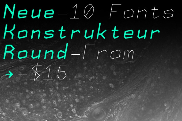 Neue Konstrukteur Round Font Download