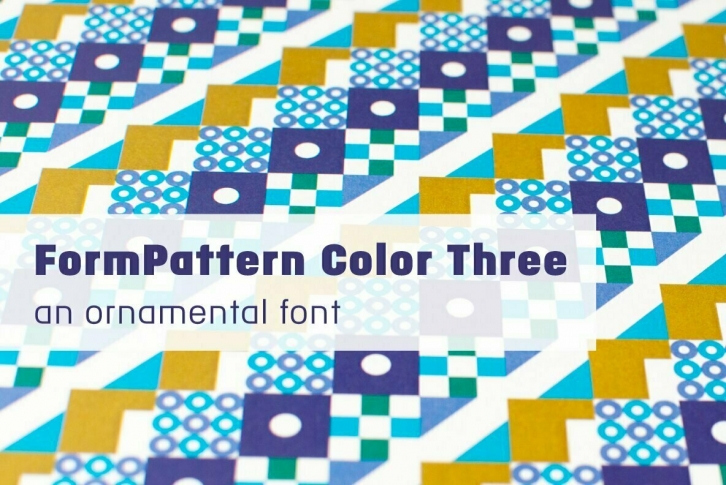 FormPattern Color Three Font Download