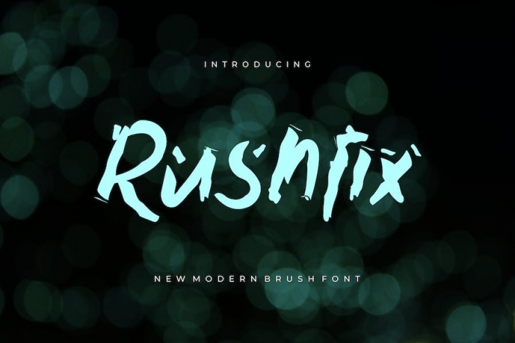 Rushfix - Font Font Download