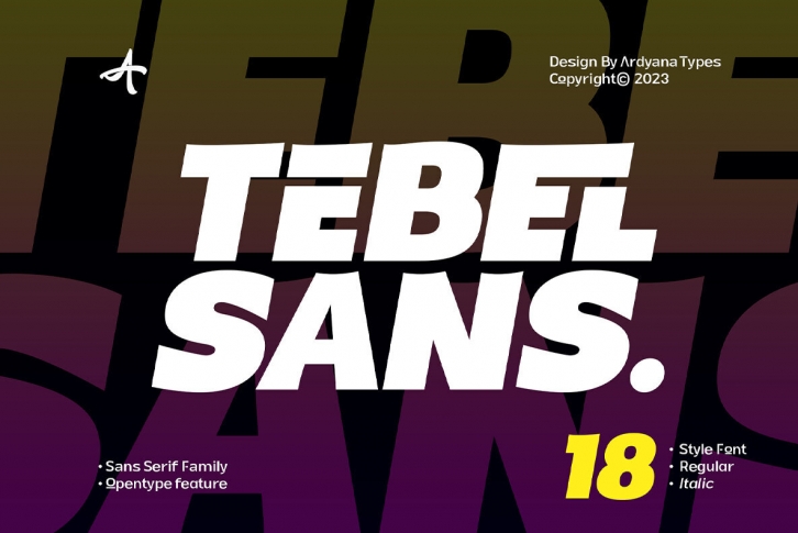 Tebel Sans Font Download