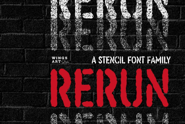 ReRun Font Download