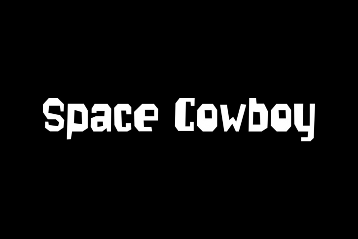 Space Cowboy Font Download