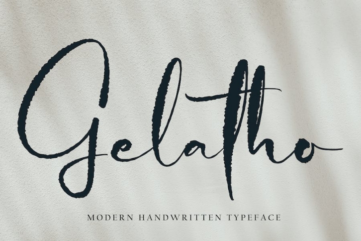 Gelatho Font Download