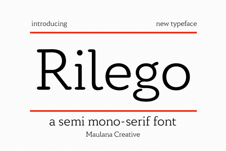 Rilego Font Download