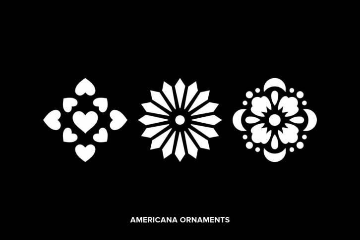 Americana Ornaments Font Download