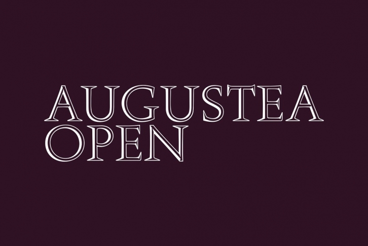 Augustea Open Font Download