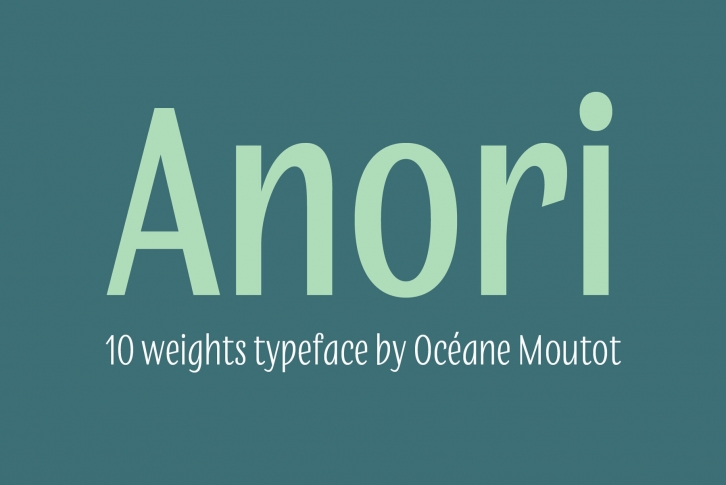 Anori Font Download