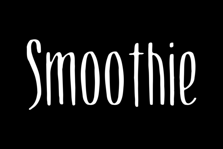 Smoothie Font Download