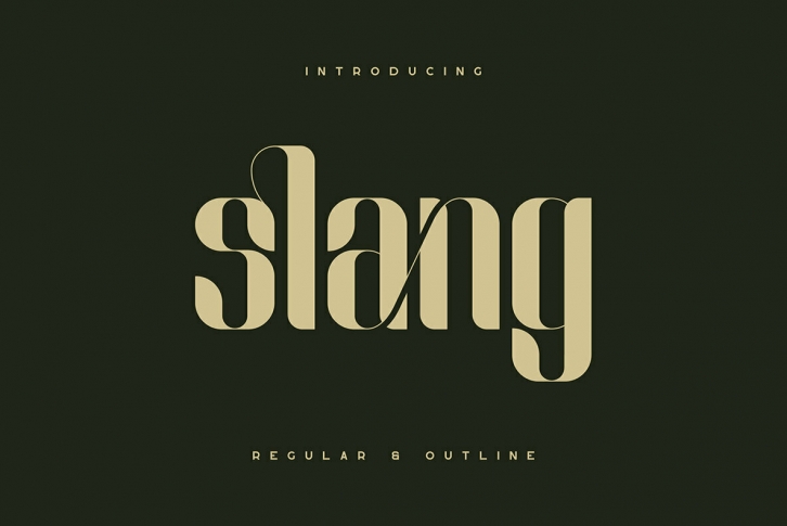 Slang Font Download