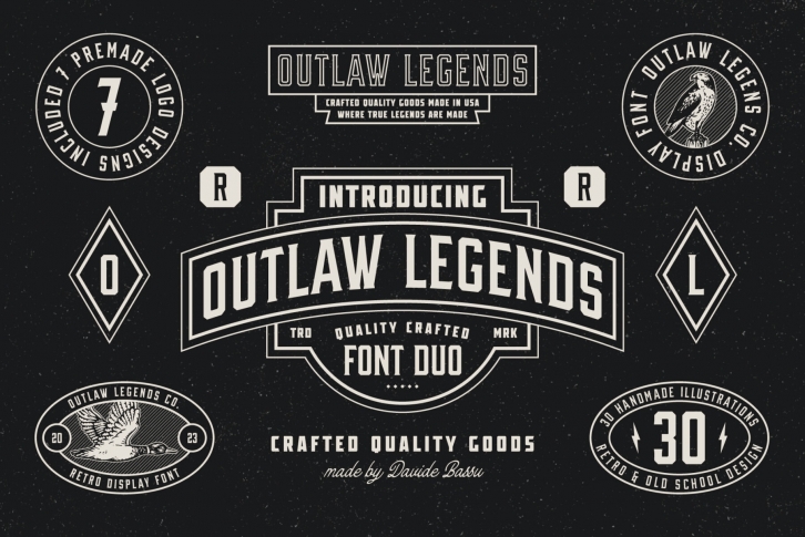 Outlaw Legends Font Download