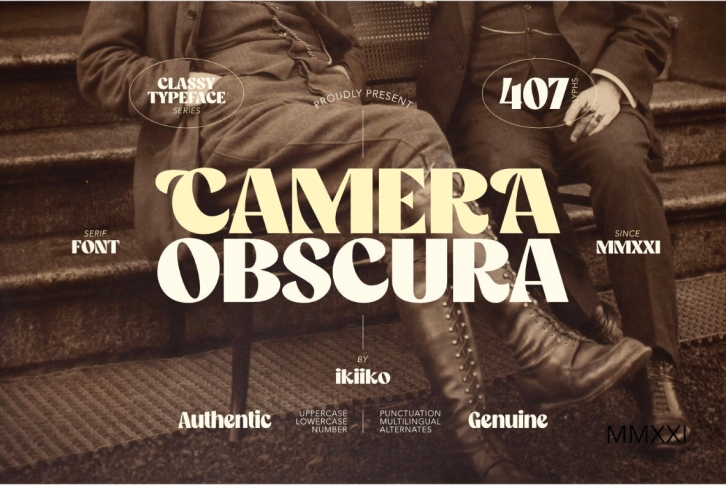 Camera Obscura Font Download