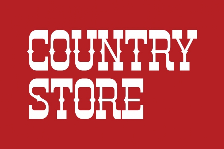 Country Store Font Download