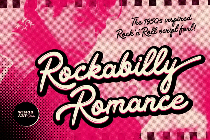 Rockabilly Romance Font Download