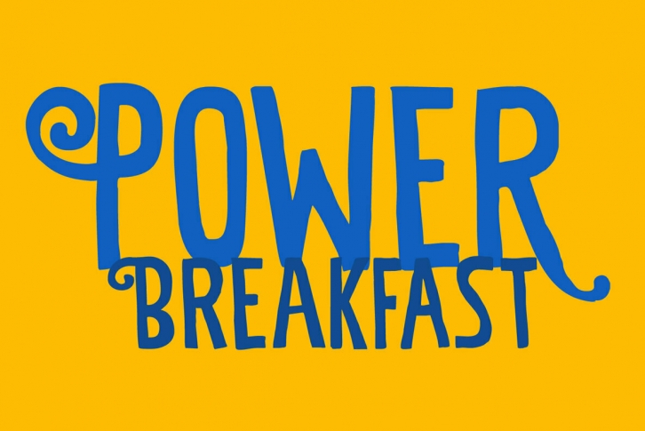 Power Breakfast Font Download