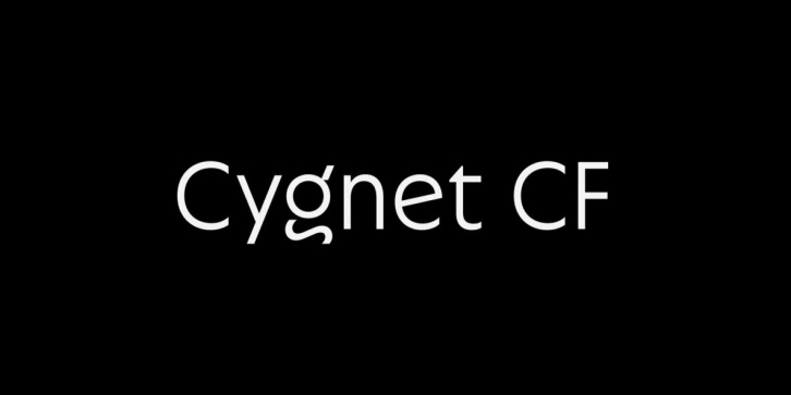 Cygnet CF Font Download