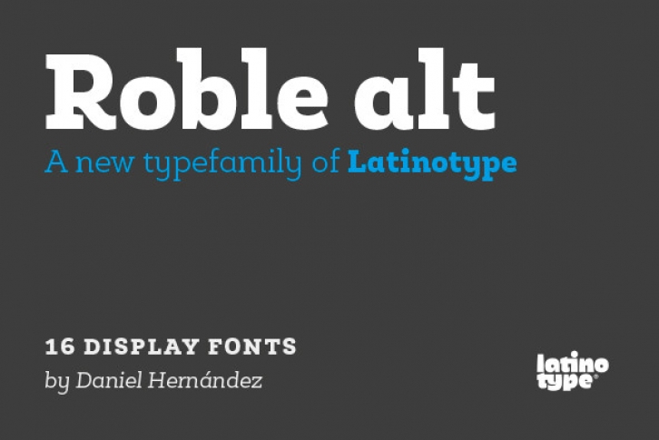 Roble Alt Font Download